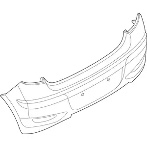 Orig. Hyundai Stossf&auml;ngerverkleidung 866110x220