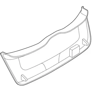 Orig. Toyota Verkleidung Heckt&uuml;re/-klappe Unten 6478002070c0