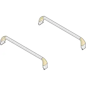 Orig. Hyundai Dachreling Traverse Satz S1211ade00al