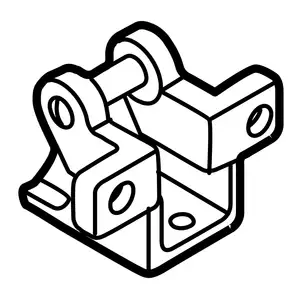 Orig. Toyota Schloss Heckscheibe