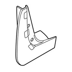 Orig. Mazda Schmutzf&auml;nger Hinten Satz Kb8mv3460