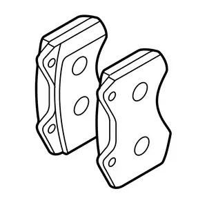 Orig. Renault Bremsklotzsatz 7711946191