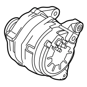 Orig. Renault Lichtmaschine 231002175r