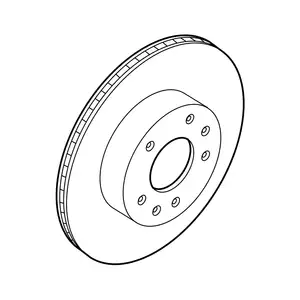 Orig. Renault Bremsscheibe Satz 440a04949r