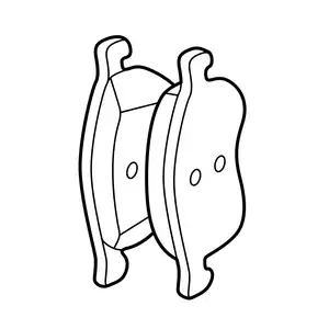 Orig. Renault Bremsklotzsatz 7711946171