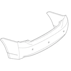 Orig. Toyota Stossf&auml;ngerverkleidung 5215947916