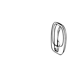 Orig. Renault Griff/griffleiste 906100356r