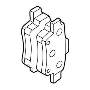 Orig. Jaguar Bremsklotzsatz