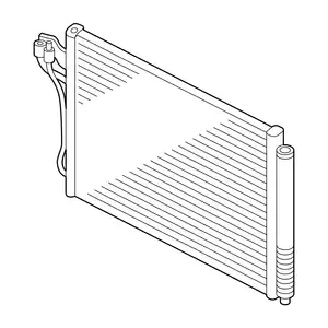 Orig. Hyundai Kondensator Klimaanlage 97606j9800