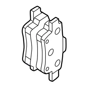 Orig. Jaguar Bremsklotzsatz