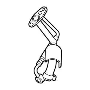 Orig. Renault &Ouml;lzuf&uuml;hrungsleitung Turbo 8200796159