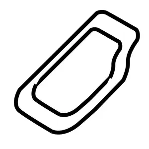 Orig. Renault Ventildeckeldichtung 7701479111