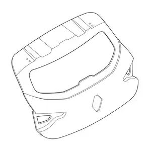 Orig. Renault Heckklappe 901006566r