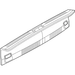 Orig. Renault Innenverkleidung Heckblech 849208047r