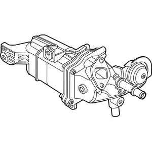 Orig. Renault Abgasr&uuml;ckf&uuml;hrungsventil 147357086r