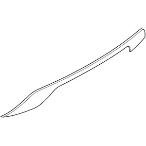 Orig. Land Rover Zierleiste Lr093582