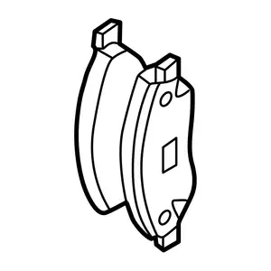 Orig. Hyundai Bremsklotzsatz 581012sa70