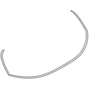 Orig. Toyota Zierstab Unten 7557102350