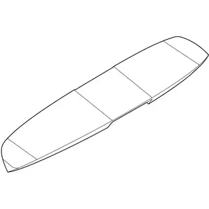 Orig. Renault Heckspoiler Oben 8201736344