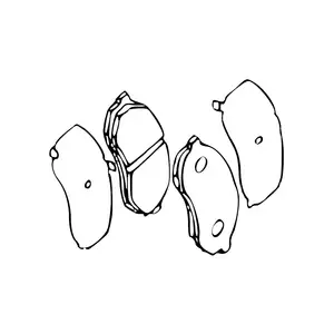 Orig. Mazda Bremsklotzsatz Ncy53323z