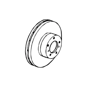 Orig. Fiat Bremsscheibe 51856411