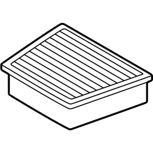 Orig. Mazda Luftfiltereinsatz Y64513z40a