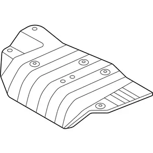 Orig. Toyota Hitzeschutz Nachschalld&auml;mpfer 5832702261