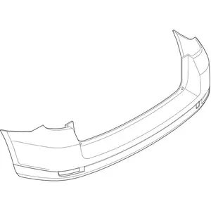Orig. Renault Stossf&auml;ngerverkleidung 850107198s
