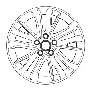 Orig. Toyota Felge Alu Vorn