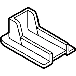 Orig. Renault Stossf&auml;ngerhalter Unten 850422606r