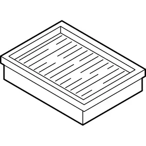 Orig. Renault Luftfiltereinsatz 165466ra0a