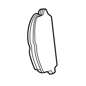 Orig. Fiat Bremsklotzsatz 77366378