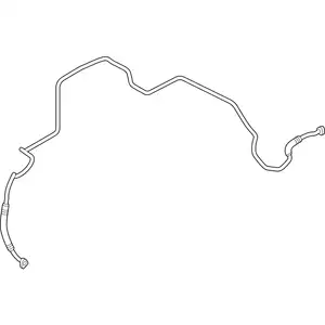 Orig. Renault Schlauch Kondensator / Verdampfer 924400002r
