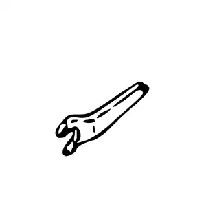 Orig. Hyundai Ausr&uuml;ckhebel Kupplung 4143022652