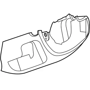 Orig. Renault Verkleidung Unten 484720896r