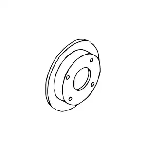 Orig. Mazda Bremsscheibe N12326251b