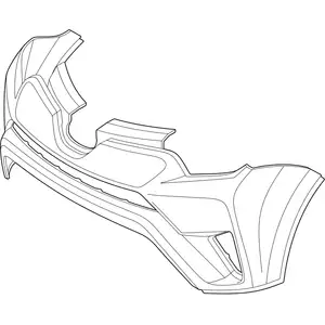 Orig. Toyota Stossf&auml;nger Verkleidung Oben 521194a911