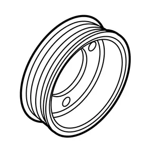 Orig. Renault Riemenscheibe Wasserpumpe 210516513r