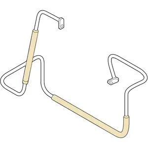 Orig. Renault Schlauch Kondensator / Kompressor 924900018r