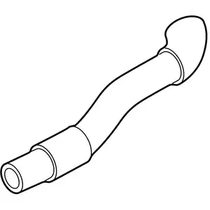 Orig. Land Rover Druckschlauch Ladeluftk. Oben 2. Reihe Lr056344