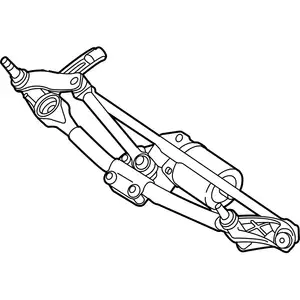 Orig. Renault Scheibenwischerbock Mit Motor 288009286r