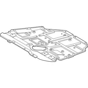 Orig. Toyota Motorschutzblech 5141002170