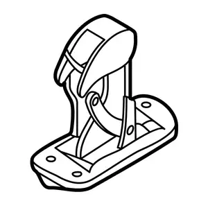 Orig. Hyundai Heckt&uuml;rschloss Mit Zentralverriegelung 81800q0500