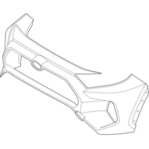 Orig. Toyota Stossf&auml;nger Verkleidung Oben 521194a920