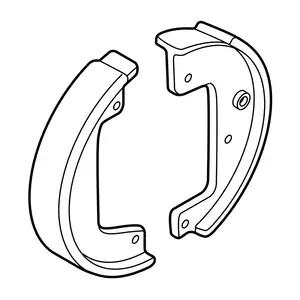 Orig. Fiat Bremsbackensatz 4 St&uuml;ck 77363946