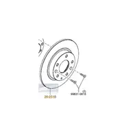 Orig. Mazda Bremsscheibe B45g26251b