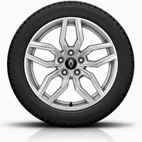Orig. Renault 18 Zoll Winterr&auml;der Arkana Phase 2 Alu RE6 215/55 R18 Semperit