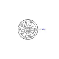 Orig. Land Rover Felge Alu Vorn Lr060549