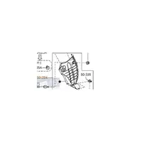 Orig. Mazda Abdeckung Stossf&auml;nger Seitlich Bhn950340c