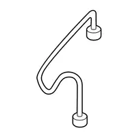 Orig. Hyundai Dieseleinspritzleitung Zyl. 2 314302a400